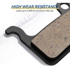 image:imageAGPTEK Bike Brake Pads HighPerformance Bicycle Brake Pad 4 Pairs SemiMetallic Bike Pad for Mountain Bike Disc Brakes Compatible with Shimano Deore XT SLX Hone Alfine SaintResin