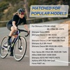 image:imageAGPTEK Bike Brake Pads HighPerformance Bicycle Brake Pad 4 Pairs SemiMetallic Bike Pad for Mountain Bike Disc Brakes Compatible with Shimano Deore XT SLX Hone Alfine SaintSemiMetallic