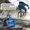image:imageAGPTEK Bike Brake Pads HighPerformance Brake Pads Disc Brake Pads amp Spring SemiMetallicampResin for Mountain Bike Disc BrakesBike Pads Compatible with TRP Tektro Shimano Deore Br4 PairsBlue