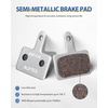 image:imageAGPTEK Bike Brake Pads HighPerformance Brake Pads Disc Brake Pads amp Spring SemiMetallicampResin for Mountain Bike Disc BrakesBike Pads Compatible with TRP Tektro Shimano Deore Br4 Pairs SemimetalSilver