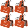 4 Pairs Resin-Orange