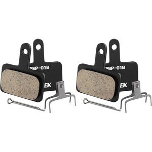 image:imageAGPTEK Bike Brake Pads HighPerformance Brake Pads Resin Disc Brake Pads amp Spring for Mountain Bike Disc Brakes 2 Pairs Bike Pads Compatible with TRP Tektro Shimano Deore Br Black