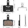 image:imageAGPTEK Bike Brake Pads HighPerformance Brake Pads Disc Brake Pads amp Spring for Mountain Bike Disc BrakesBike Pads Compatible with TRP Tektro Shimano Deore BrCeramics Black
