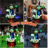 image:imageCAMULAND Halloween Inflatable Skeletons with Pumpkin 5FT LED Yard DecorWitch